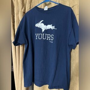 Michigan UP tshirt xl